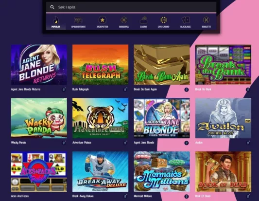 gambola casino spillutvalg