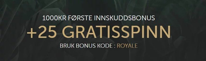 royale 500 casino tilbyr bonus til alle spillere