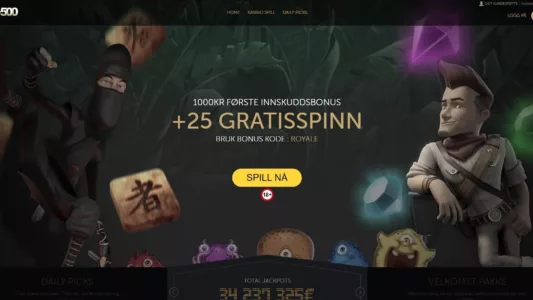 royale500 casino omtale
