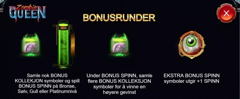 bonusrunder i zombie queen