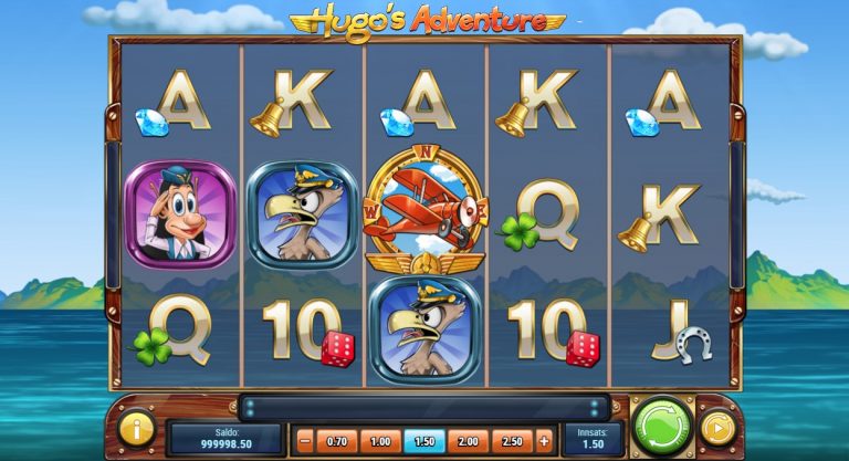 Hugo’s Adventure casinotopplisten