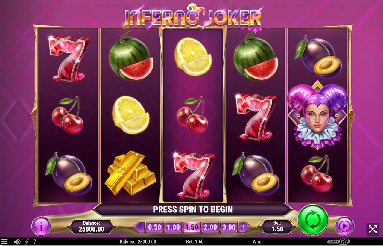 inferno joker slot