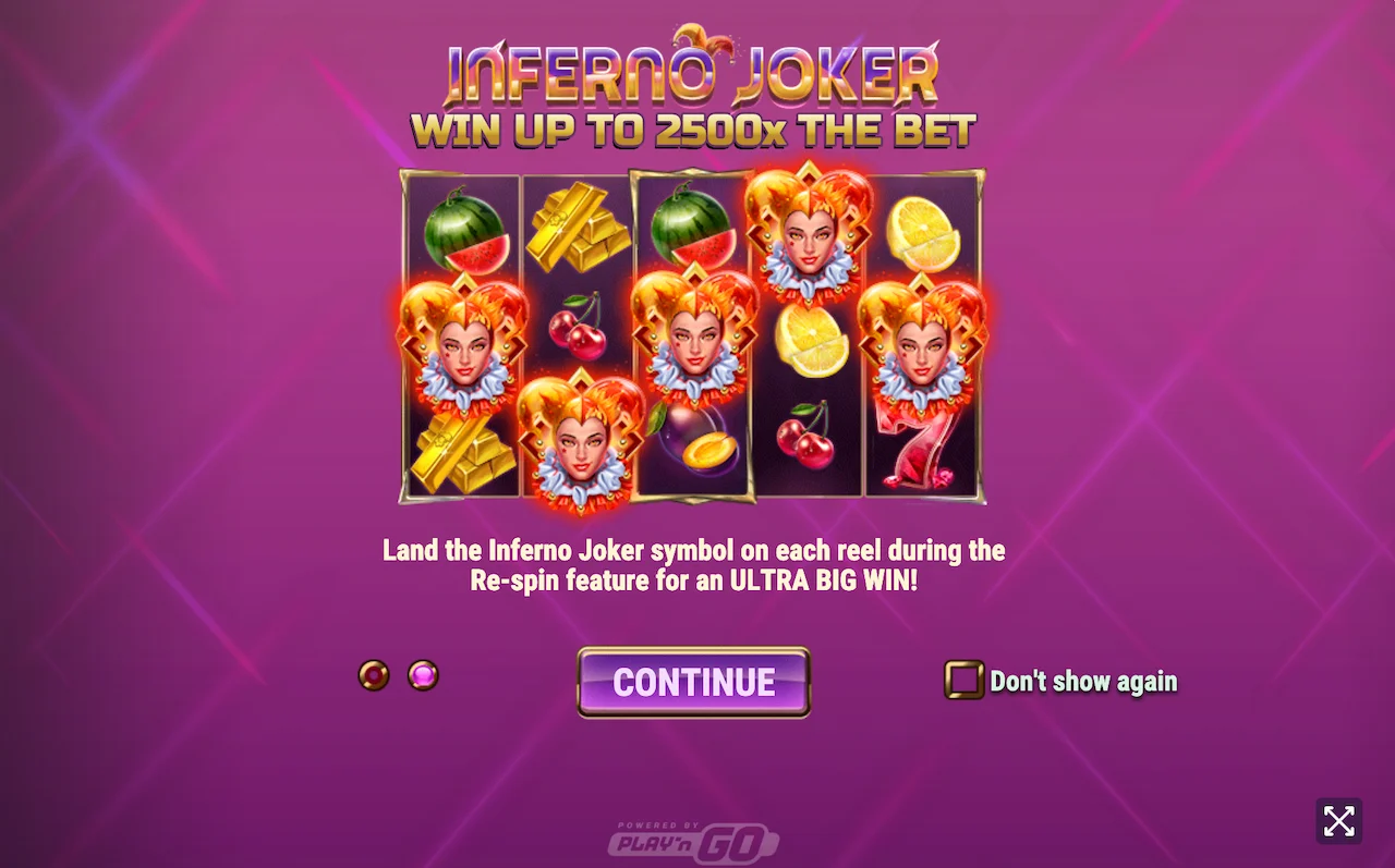 inferno joker display