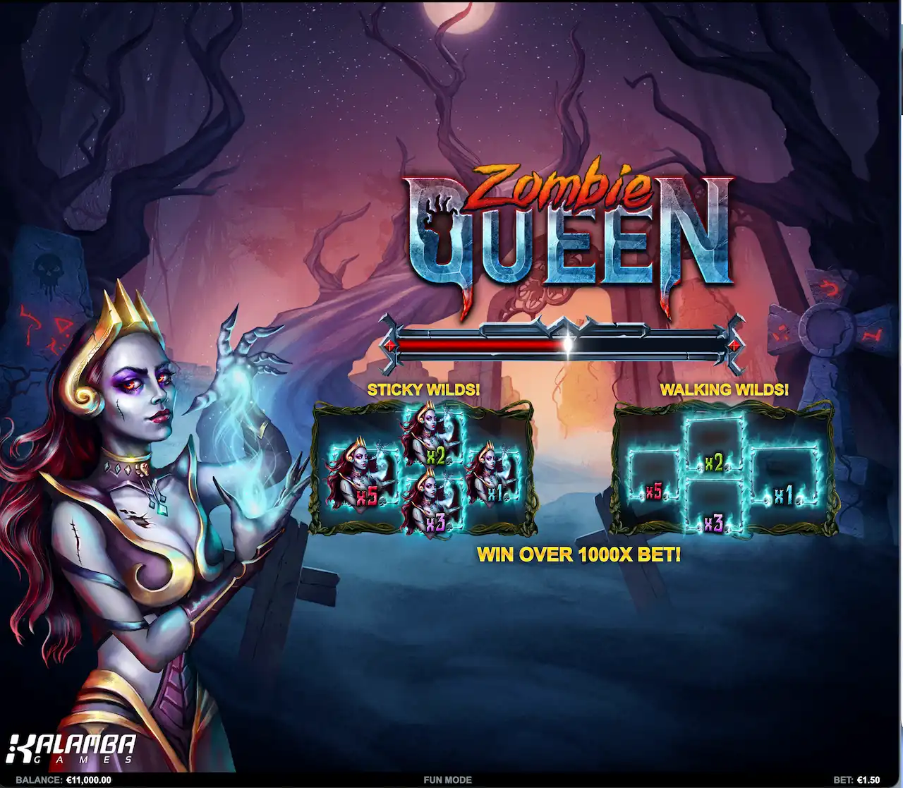 zombie queen slot