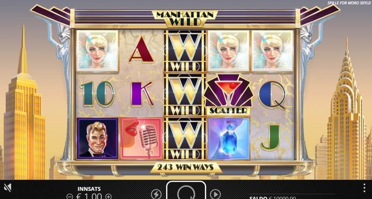 Manhattan Goes Wild casinotopplisten