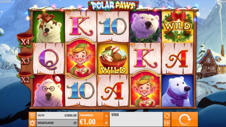 Polar Paws casinotopplisten