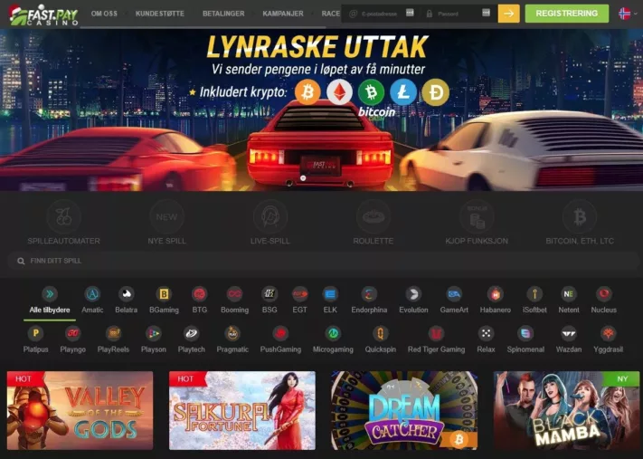 fastpay casino omtale