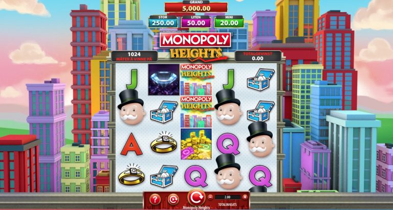 Monopoly Heights casinotopplisten
