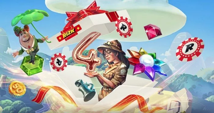 rizk casino 4 year promo