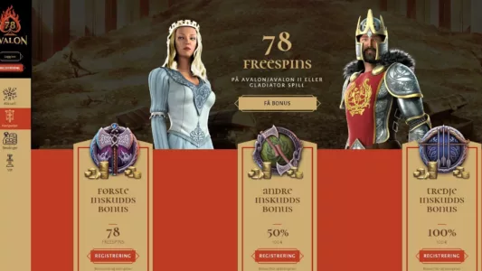 avalon 78 casino kampanjer og bonuser