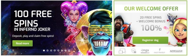 velkomstbonus hos lapalingo casino