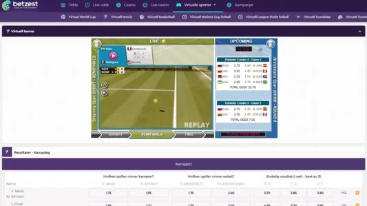virtuell sport hos betzest casino