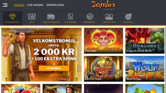 jambo casino spillutvalg