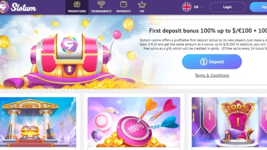 slotum casino kampanjer