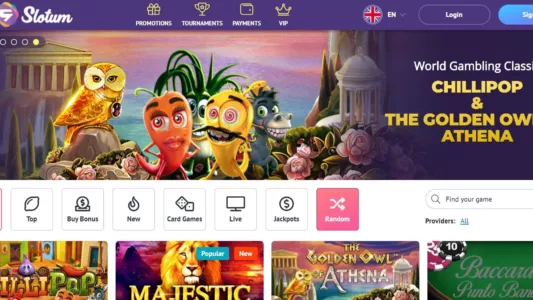 slotum casino omtale