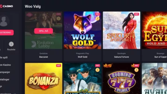 woo casino spillutvalg