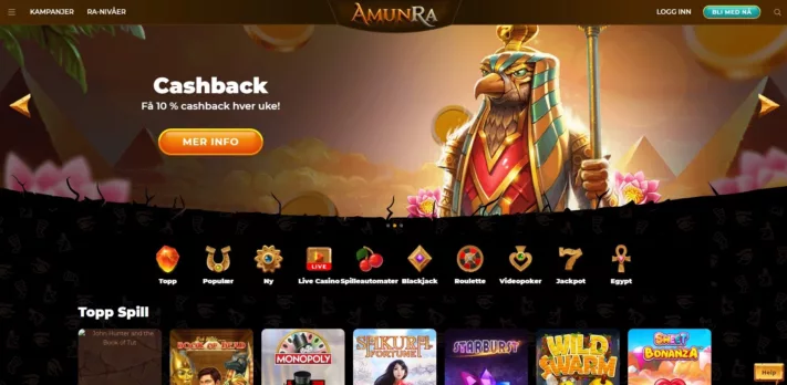 amunra casino omtale