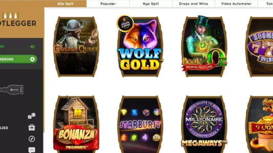 bootlegger casino spillutvalg