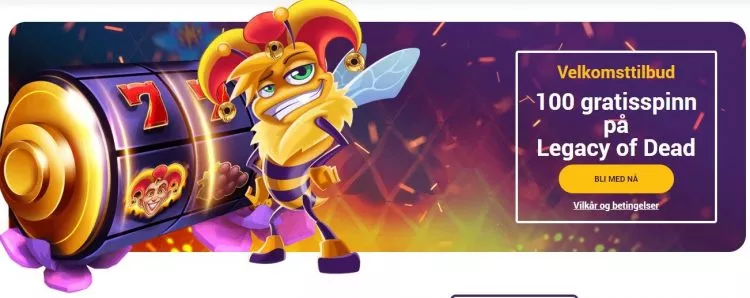 bee spins casino bonus