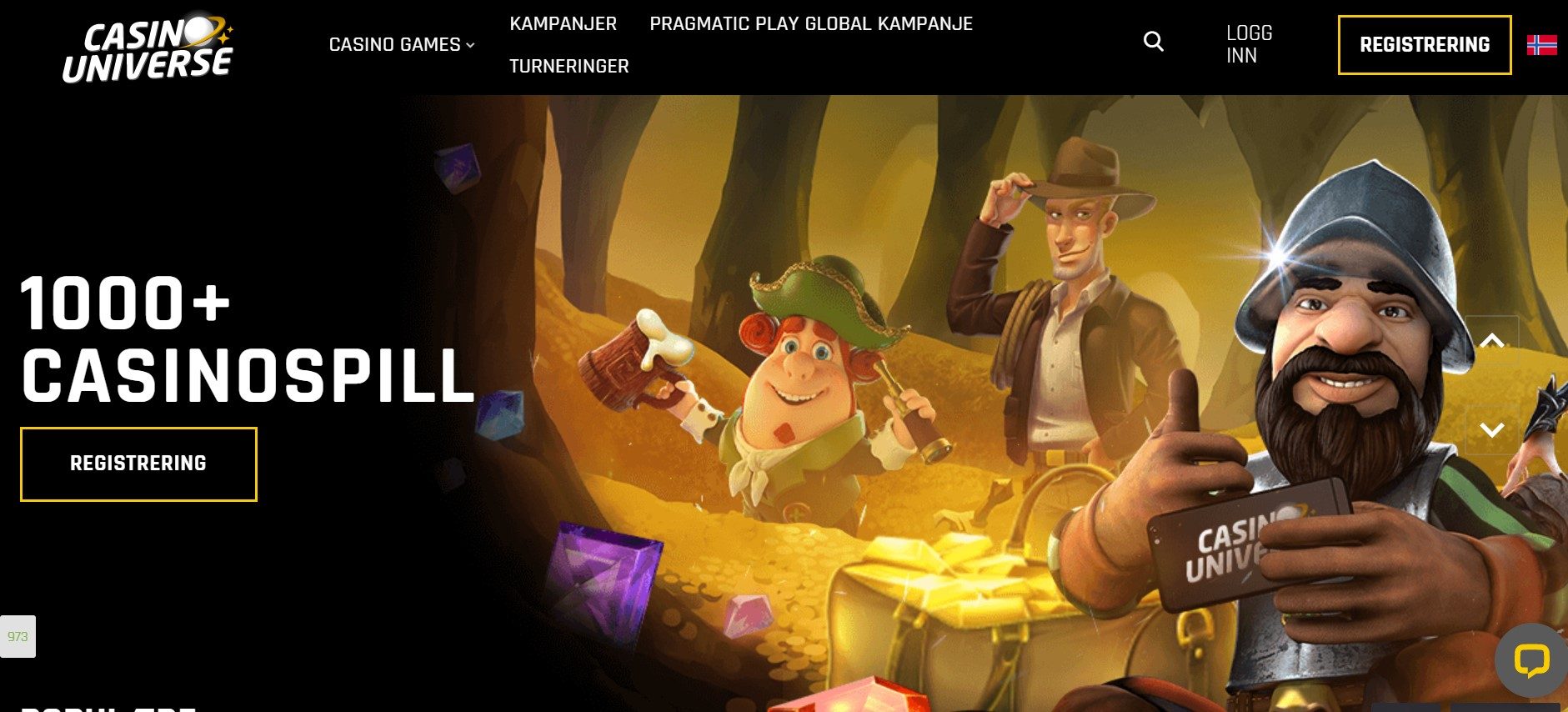 casino universe omtale