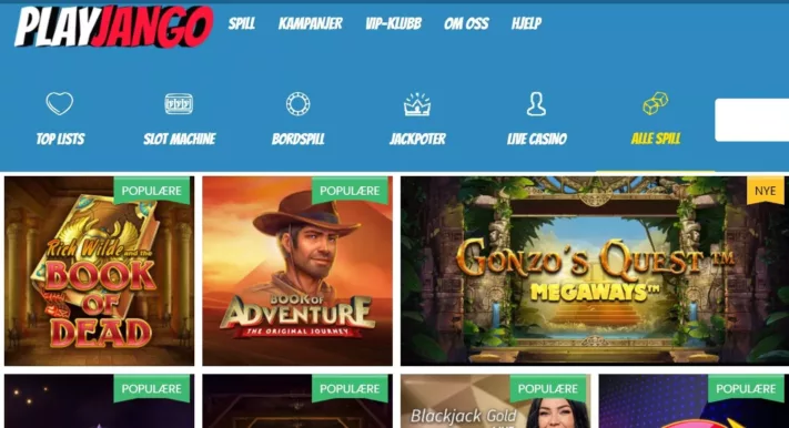 play jango casino omtale