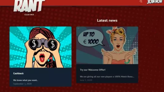 Rant Casino omtale