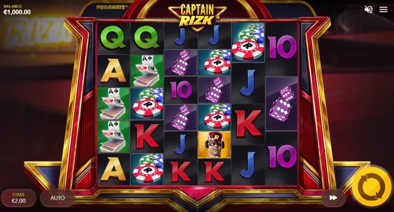 Captain Rizk Megaways casinotopplisten