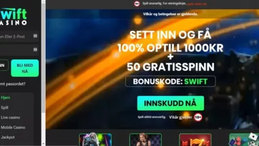 swift casino omtale