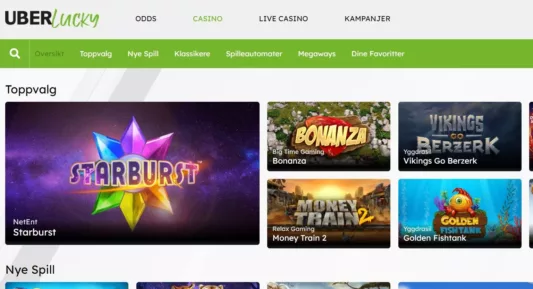 uberlucky casino norge omtale 3