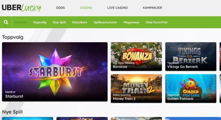 uberlucky casino norge omtale 3