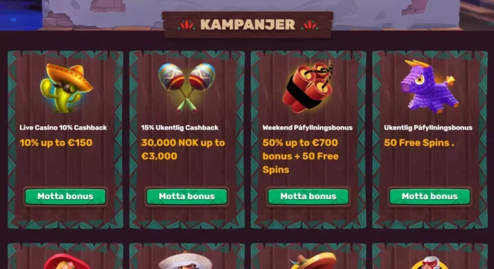 5gringos casino kampanjer og bonuser