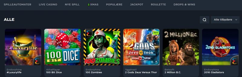 gslot casino spillutvalg