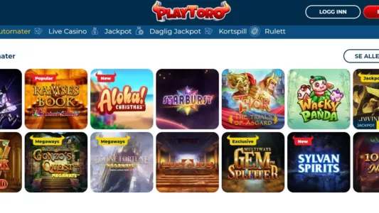 playtoro casino omtale