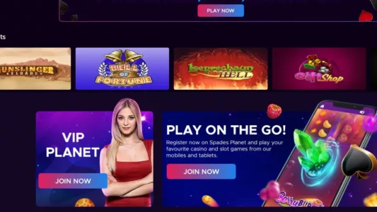 spades planet casino omtale