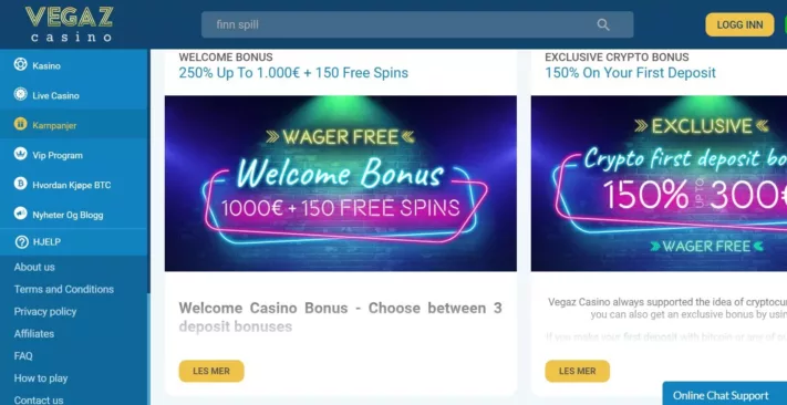 vegaz casino norge omtale 3