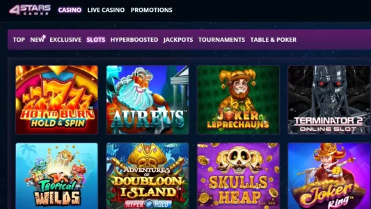 4StarsGames Casino omtale norge 2
