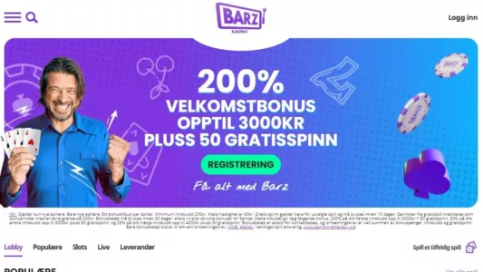 barz casino norge omtale