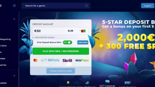 betvili casino norge