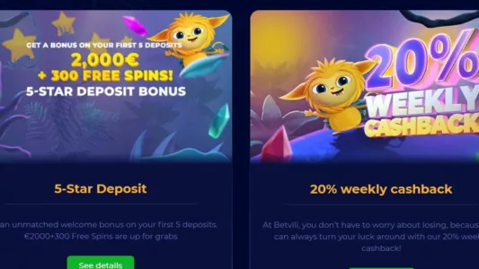 betvili casino norge omtale
