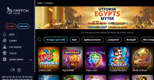 griffon casino norge omtale 2