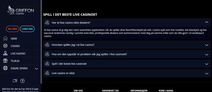 griffon casino norge omtale 3