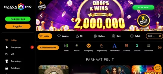 maxcazino casino norge omtale