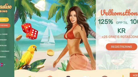 paradise casino norge omtale
