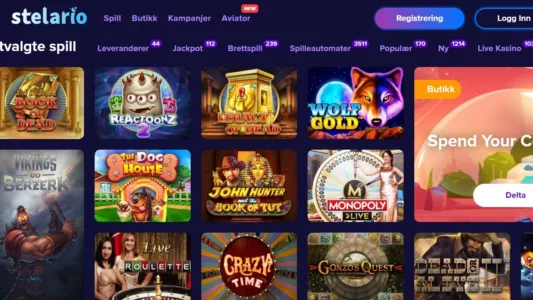 stelario casino norge omtale