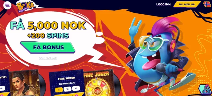 boka casino norge omtale