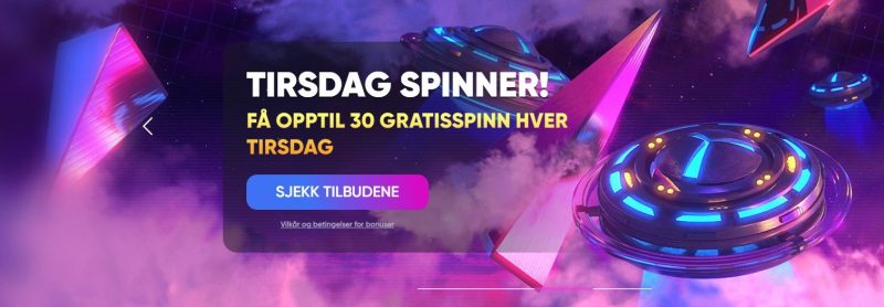 tirsdagsspinn hos beem casino