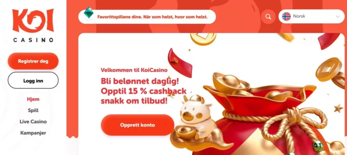 koi casino norge omtale