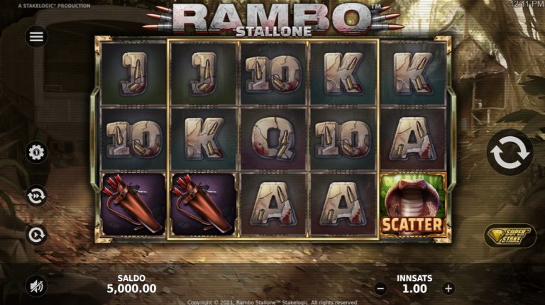 Rambo casinotopplisten