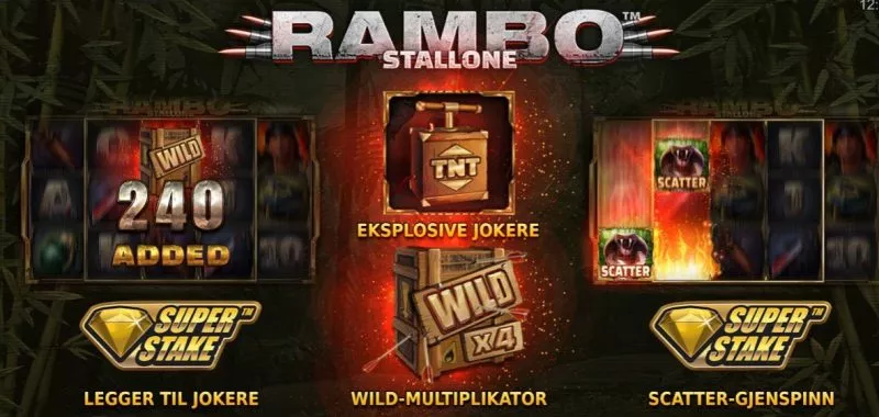 rambo spilleautomat