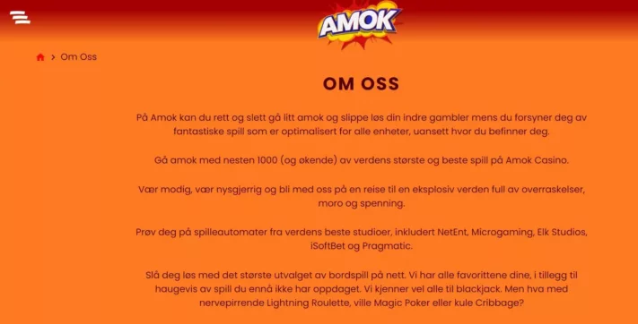 amok casino omtale 3